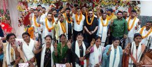 Read more about the article डिप्टी मेयर पद के प्रत्याशी मनोज सिंह के द्वारा नवनिर्वाचित वार्ड पार्षदों के लिए अभिनन्दन समारोह का आयोजन