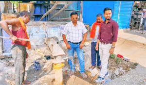 Read more about the article जनसेवा की मिसाल,सांसद प्रतिनिधि अपने निजी खर्च से दुरुस्त कराया चापानल