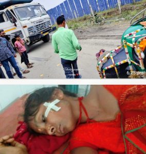 Read more about the article हाइवा-ऑटो की टक्कर, ऑटो सवार महिला की मौत,दो गंभीर