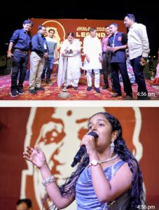 Read more about the article झलक 26 में लता दीदी के गाए गीतों से गूंजा गांधी मैदान
