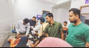 Read more about the article ट्रैक्टर व बाइक की आमने-सामने भिड़ंत, बाइक सवार दंपती गंभीर