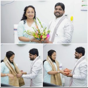 Read more about the article बाल संप्रेषण गृह में माटी कला प्रशिक्षण फिर से शुरू करने की मांग को लेकर कल्पना सोरेन से मिले अविनाश देव