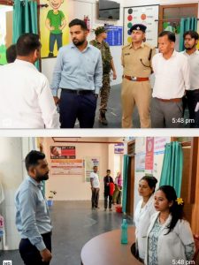 Read more about the article अनुमंडल कार्यालय एवं अनुमंडलीय अस्पताल का उपायुक्त ने किया औचक निरीक्षण, व्यवस्थाओं का लिया जायजा