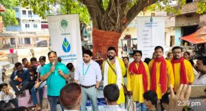 Read more about the article नुक्कड़ नाटक कर कलाकारों ने दिया जागरूक बैंक ग्राहक बनने का संदेश