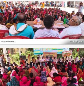 Read more about the article किसान-मजदूरों का ब्लॉक कार्यालय पर प्रदर्शन, भ्रष्टाचार के खिलाफ 20 सूत्री मांग पत्र सौंपा