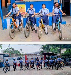 Read more about the article साइकिलिंग जागरूकता अभियान में भागीदारी के लिए संत मरियम के छात्र तैयार