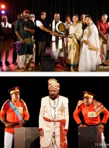 Read more about the article कलाकारों की शानदार अभिनय से मंच पर जीवंत हो उठा पलामू का इतिहास