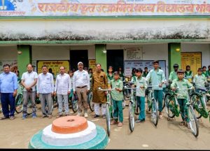 Read more about the article भांवर में 39 विद्यार्थियों को दी गई साइकिल