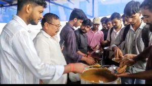 Read more about the article रांची में छात्रों के अनिश्चितकालीन धरने को राष्ट्रीय परशुराम युवा वाहिनी का समर्थन, सैकड़ों छात्रों के लिए किया निशुल्क जलपान व्यवस्था।