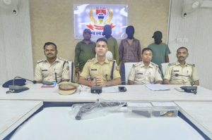 Read more about the article “ऑपरेशन सफाया” के तहत पलामू पुलिस की बड़ी कार्रवाई, देशी कार्बाइन तथा सात गोली के साथ तीन अपराधकर्मी गिरफ्तार