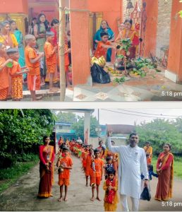 Read more about the article बरियातू- सावन की अंतिम सोमवारी पर शिवालयों में उमड़ी श्रद्धालुओं की भीड़