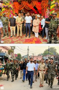 Read more about the article डीसी-एसपी ने निर्माणाधीन दुर्गा पूजा पंडालों का किया निरीक्षण, सुरक्षा मानकों के पालन का दिया निर्देश