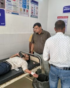 Read more about the article दो अलग -अलग सड़क हादसे में राजद नेत्री व सीएचओ घायल