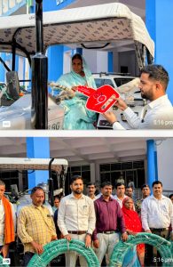 Read more about the article उपायुक्त ने समाहरणालय परिसर में लाभुकों के बीच किया कृषि यंत्रों का वितरण