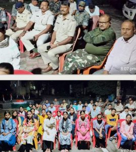 Read more about the article स्कूली बच्चों एवं पुलिसकर्मियों ने देखा पीएम मोदी का एकता परेड का लाइव प्रसारण